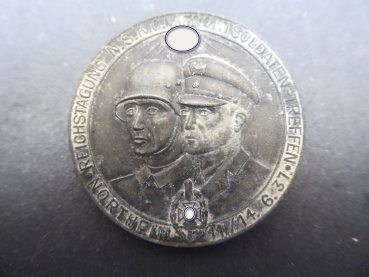 Badge - Reichstagung NSKOV front soldiers meeting Northeim 1937