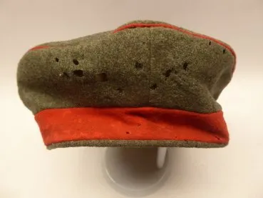 Julius Heun - Field Gray Chamber Piece - Krätzi Potty Hat - Cavalry Thuringian Uhlan Regiment No.6 Hanau.