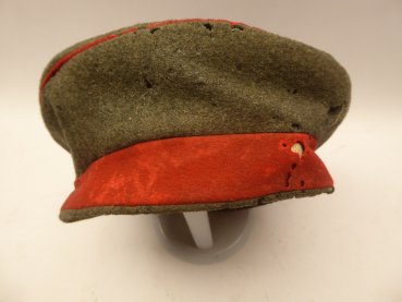 Julius Heun - Field Gray Chamber Piece - Krätzi Potty Hat - Cavalry Thuringian Uhlan Regiment No.6 Hanau.