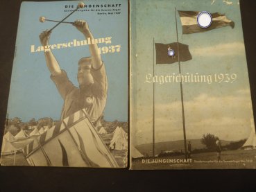 Zwei Hefte - Lagerschulung 1937 + 1939