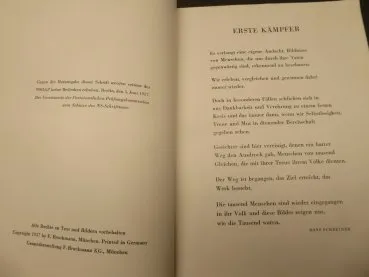 Rudolf Müller-Schönhausen: Köpfe aus der Gefolgschaft des Führers. Alte Kämpfer. Deutsche Meisteraufnahmen Nr. 5