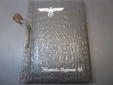 Ungebrauchtes Fotoalbum "Infanterie-Regiment 115"