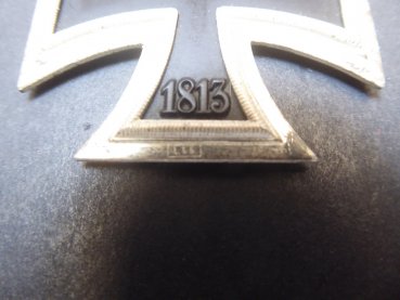 EK2 Iron Cross 2nd Class 1939 marked by the manufacturer Wächtler & Lange L55!! on the belt