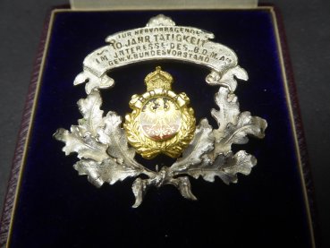 Badge - BDMA Association of German Military Candidates in a case