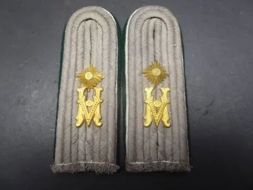 Pair of Wehrmacht shoulder boards / shoulder boards - army officer