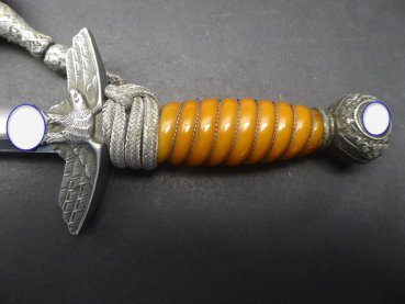 LOD Luftwaffe officer's dagger with portepee and hanger