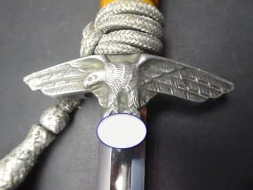 LOD Luftwaffe officer's dagger with portepee and hanger