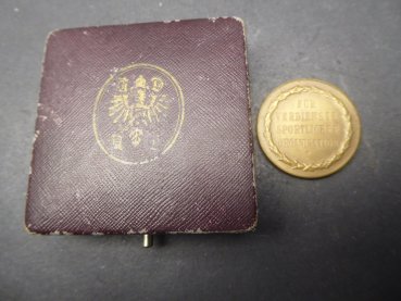 ADAC medal - for services to a sporting organization - in a case + two miniatures