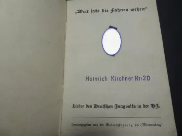 DJ German Youth Songbook “Wide let the flags fly”