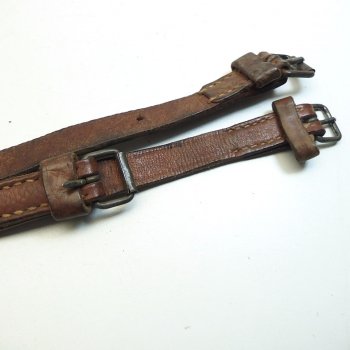 Wehrmacht Packriemen u. Double pack of straps