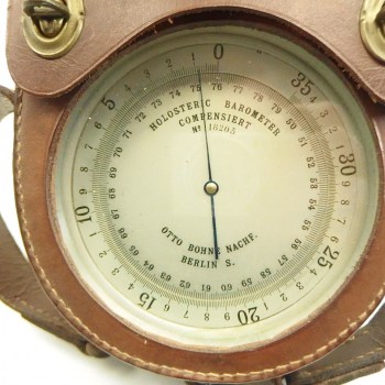 Ww1 Holosteric Barometer / Höhenmesser für Gebirgsjäger, Luftwaffe und Heer, Zeppelin