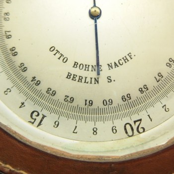 Ww1 Holosteric Barometer / Höhenmesser für Gebirgsjäger, Luftwaffe und Heer, Zeppelin
