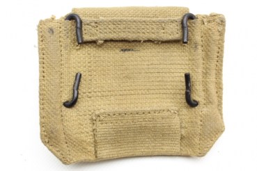 Ww2 cartridge pouch made of linen, English