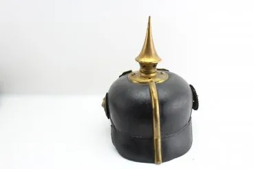 Pickelhaube Infanterie Preußen um 1910  Mit Gott für König und Vaterland