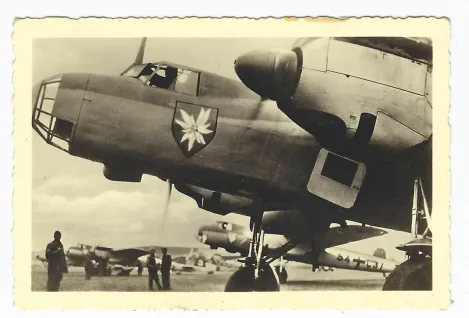Kampfstaffel Donier Do17 Historisches Presse- und Sammlerfoto