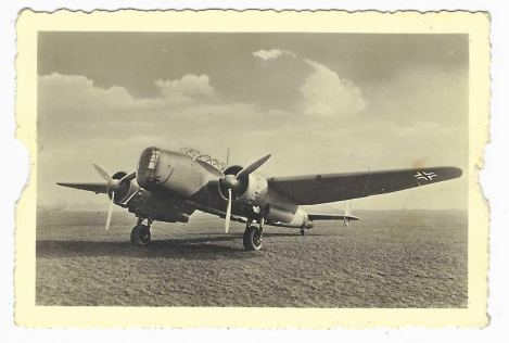 Mehrzweckflugzeug Henschel DO124 Historisches Presse- und Sammlerfoto