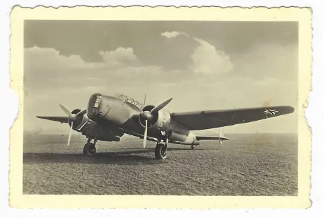 Mehrzweckflugzeug Henschel DO124 Historisches Presse- und Sammlerfoto