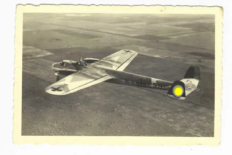Kampflugzeug Donier DO 17 Historisches Presse- und Sammlerfoto