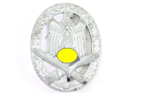 Allgemeines Sturmabzeichen 4 Nieter halbhohl