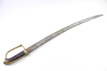 Original Danish Saber - Saber of the Christian's Guard (Flensburg) 1799