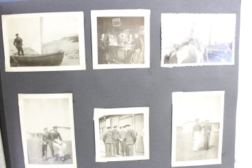 Fotoalben eines Marine Soldaten U-Boot, Torpedoboot Jaguar und U-Bootsbegleitschiff Saar, 153 Fotos