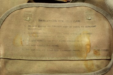 WW2 US Army Tragetasche Fallschirmspringer Case CS 150