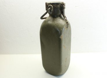 Wehrmacht Trinkwasserflasche 5 Liter mit Hersteller, Anforderungszeichen