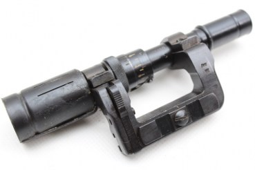 Ww2 Wehrmacht Luftwaffe telescopic sight 41, ZF 41/1 with transport container, manufacturer and WaA and both rain protection tubes
