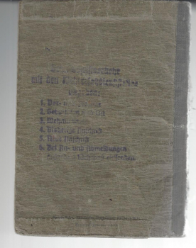 Military pass of Private Otto, PZ Regiment Großdeutschland