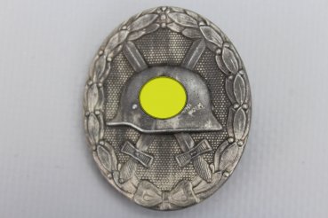 Verwundetenabzeichen Silber, Hersteller 65 Klein & Quenzer, Idar Oberstein