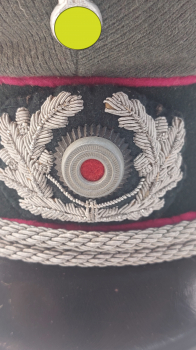 Wehrmacht Schirmmütze für Offiziere im Generalstab