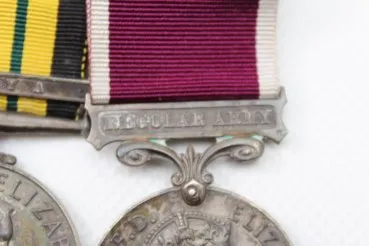 WW2 English World War 6 medal clasp