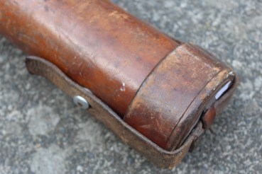 Ww2 swiss army leather container leather quiver