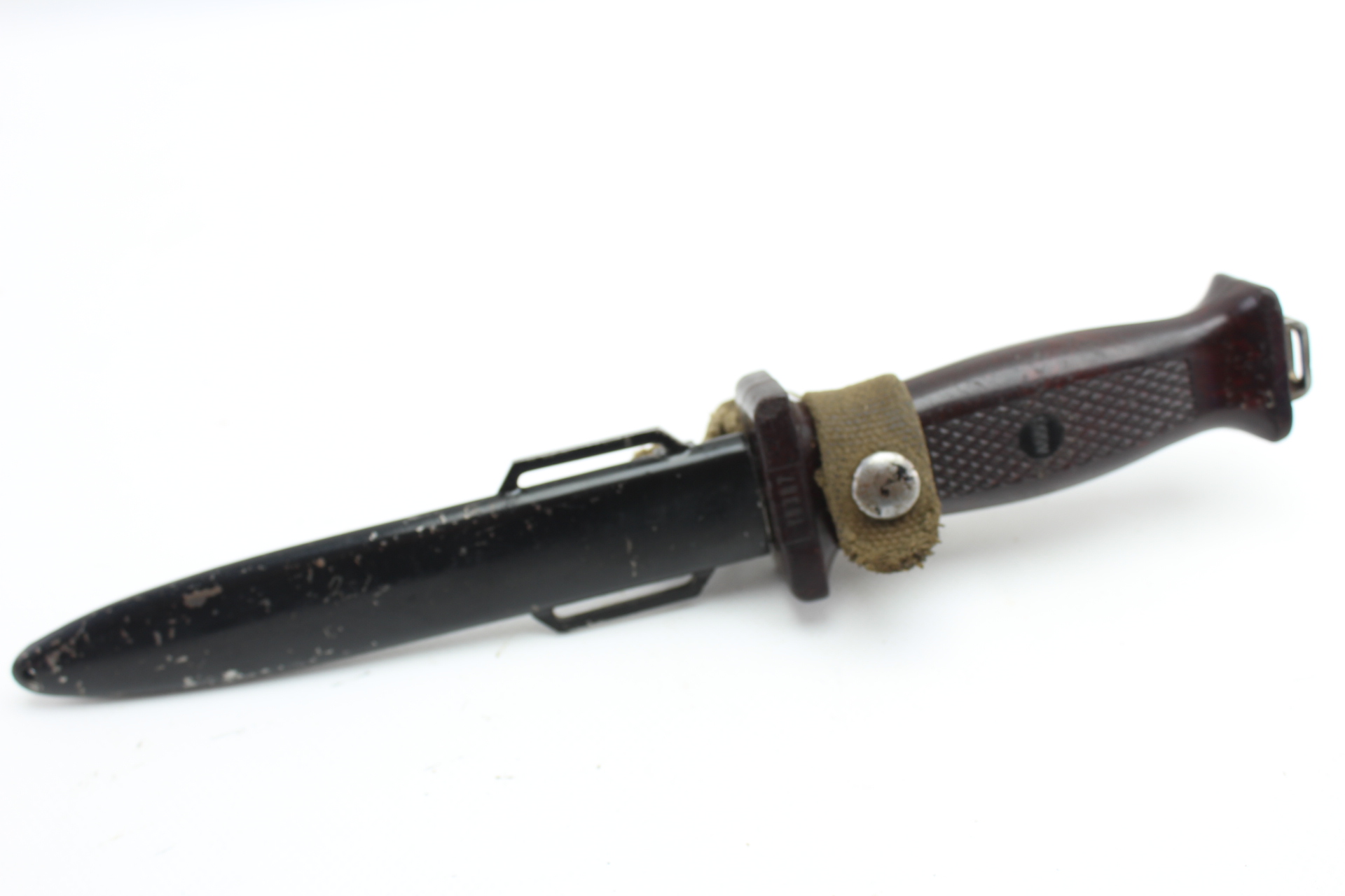 GDR NVA combat knife M66 - 2nd model with number 310387