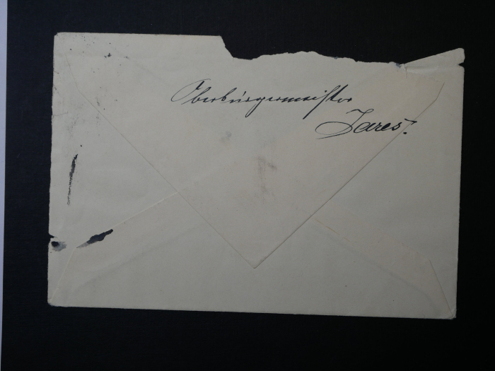 Autograph - Karl Jarres (1874-193) - Deutscher Politiker der DVP in der Weimarer Republik