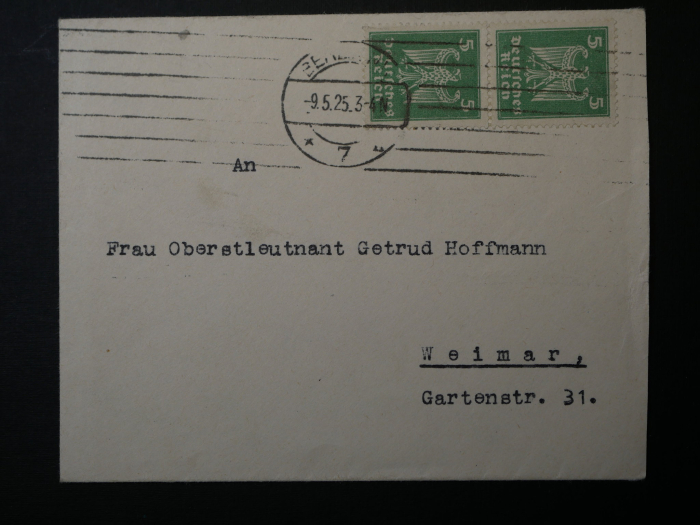 Autograph – Hans Luther (1879–1962), German politician, Chancellor of the Weimar Republic