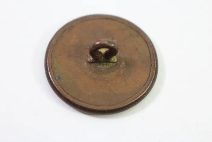 3x Uniform Buttons with Monogram, from an old uniform tailor's stock