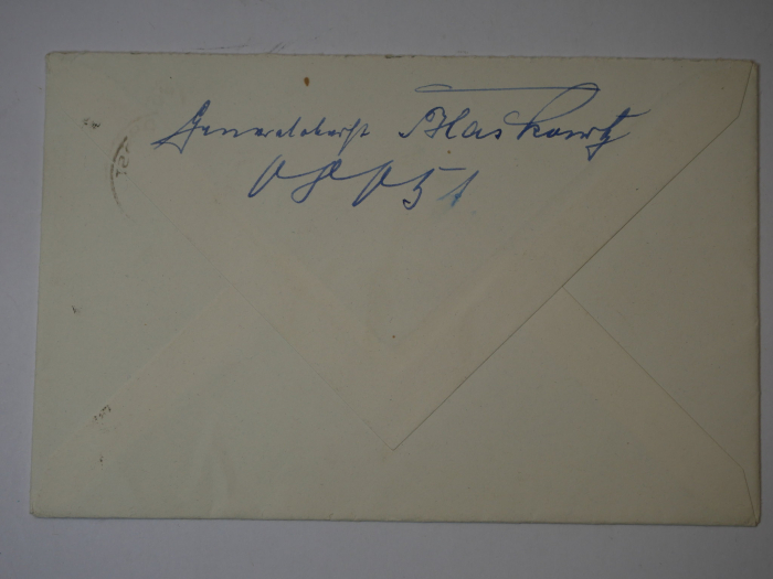 Autograph - Generaloberst Johannes Blaskowitz (1883 - 1948) - Generaloberst, Ritterkreuzträger mit Eichenlaub und Schwerter
