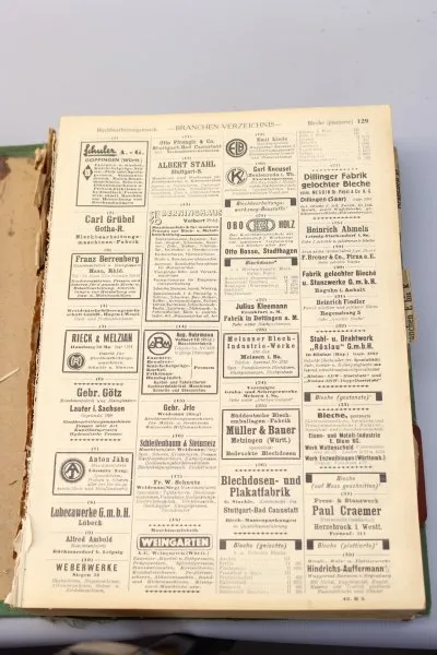 Deutsches Reichs-Adressbuch für Industrie, Gewerbe, Handel. Ausgabe 1942