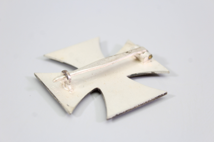 Eisernes Kreuz 1.Klasse 1939 Ek1 an Nadel "L/54" im Etui, Etui markiert