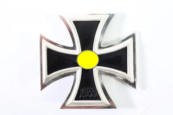 Traumhaftes, frostiges Eisernes Kreuz 1.Klasse 1939 Zustand mint, Ek1 Hersteller w&l