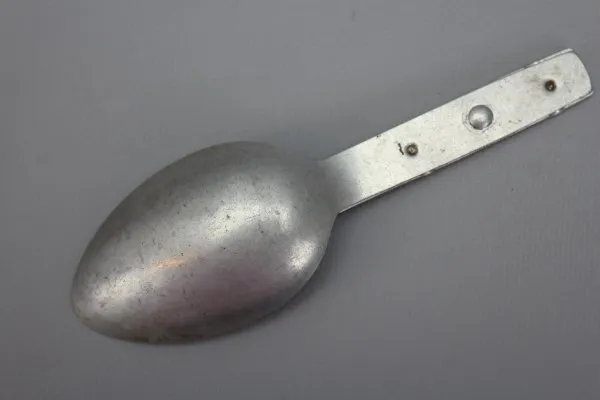 ww2 Essbesteck Göffel aus Alu, guter Zustand