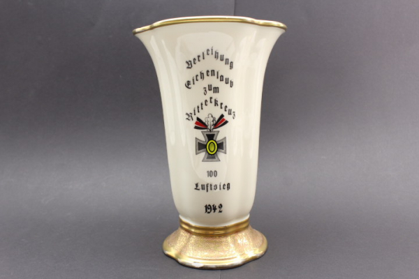 ww2 Wehrmacht Honor gift knight's cross u. Oak leaf bearer Hermann Graf, pilot's cup