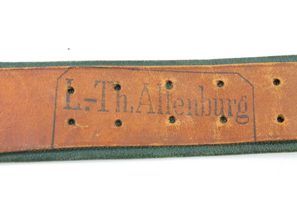 Forstkoppel Dienst Gehänge für Säbel aus dem Herzogtum Sachsen Altenburg