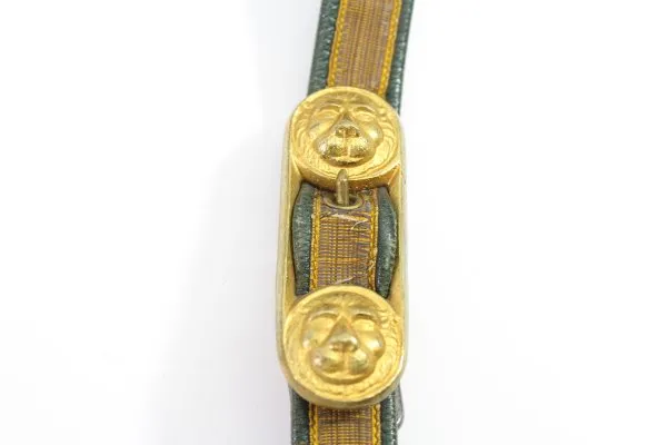 Service saber hanger from the Principality of Saxe-Altenburg