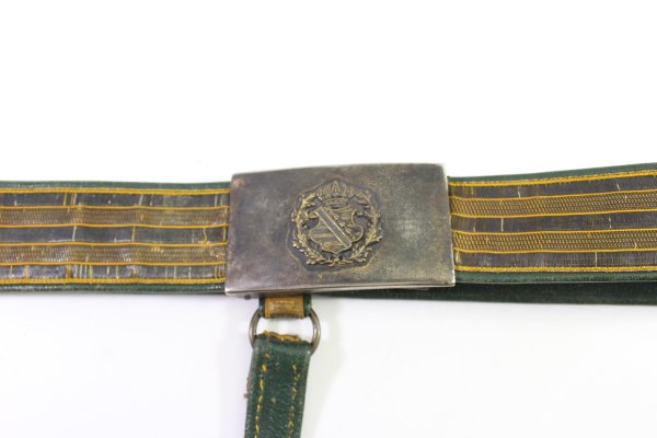 Forstkoppel Dienst Gehänge für Säbel aus dem Herzogtum Sachsen Altenburg