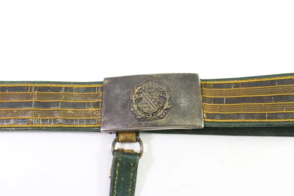 Service saber hanger from the Principality of Saxe-Altenburg