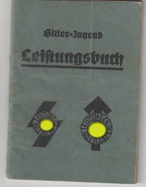 HJ-Leistungsbuch Bann 189 Lüneburg Gebiet 7 Nordsee