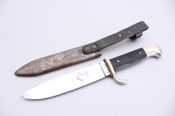 HJ Youth knife / dagger with motto and manufacturer RZM 7/27 Puma Solingen