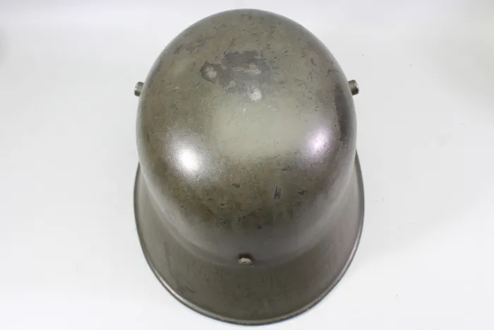 Original M18 Reichswehr Stahlhelm TJ66 C. Thiel & Söhne – Hpt. Walter – mit 2 Kurt-Walter-Marken